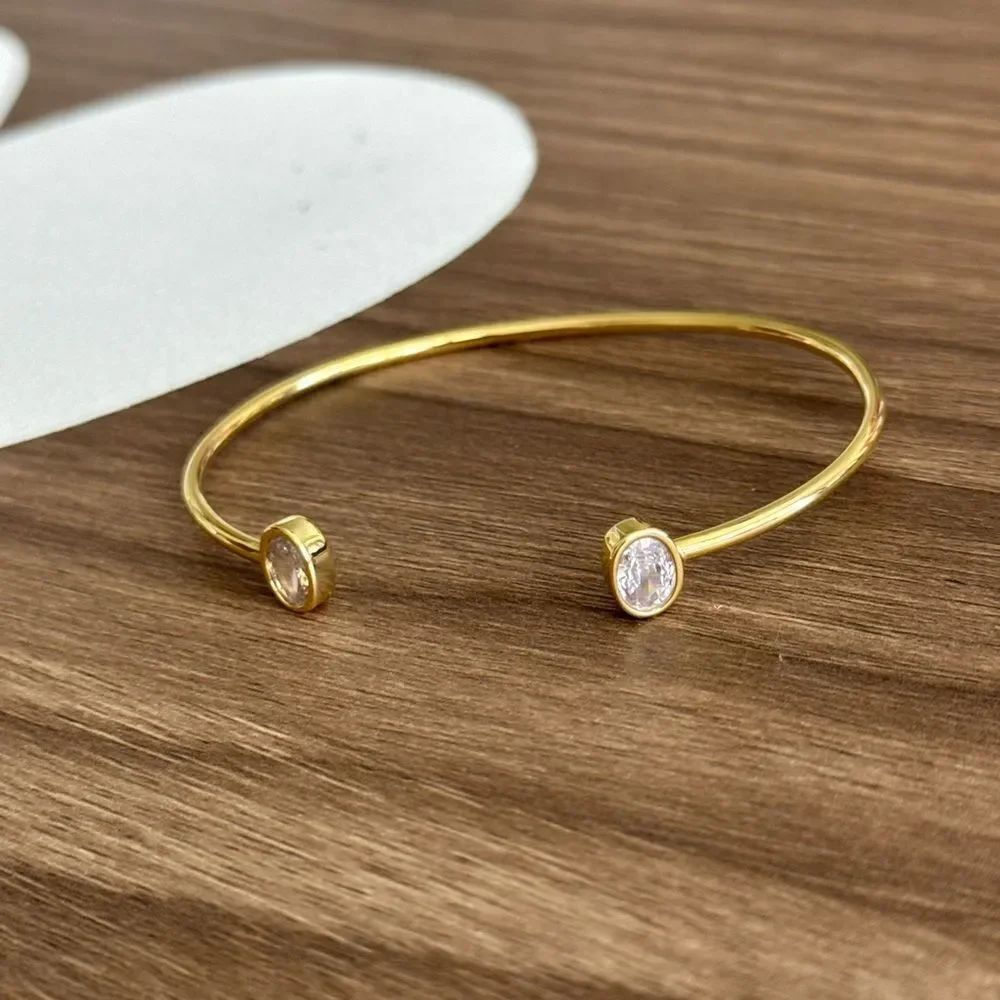 Crystal Bangle Q686 - Picture 3 of 5